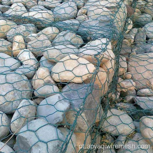 2x1x2m Hot mergulhado galvanizado Caixa de Gabion Solded